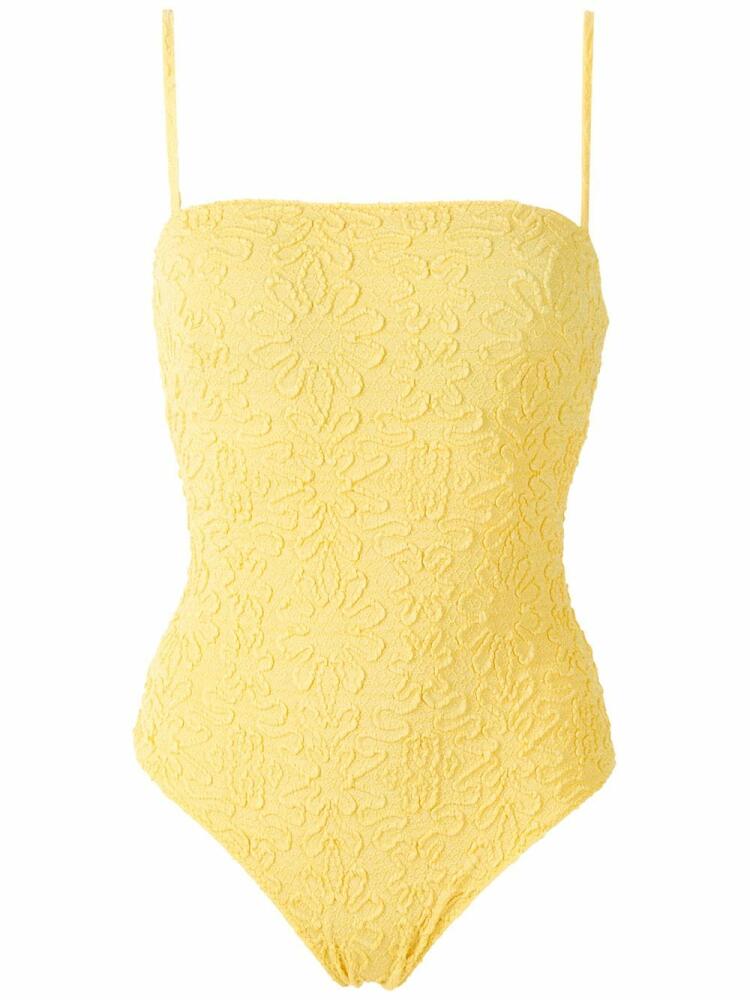 Clube Bossa Lottie jacquard one-piece - Yellow Cover