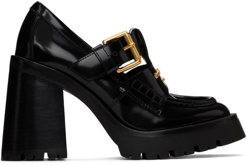 Alexander Wang Black Carter Loafer Heels Cover