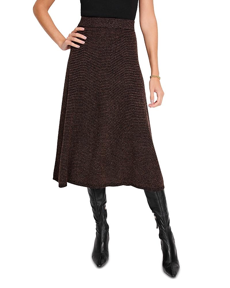 Nic+Zoe Pixel Knit Midi Skirt Cover