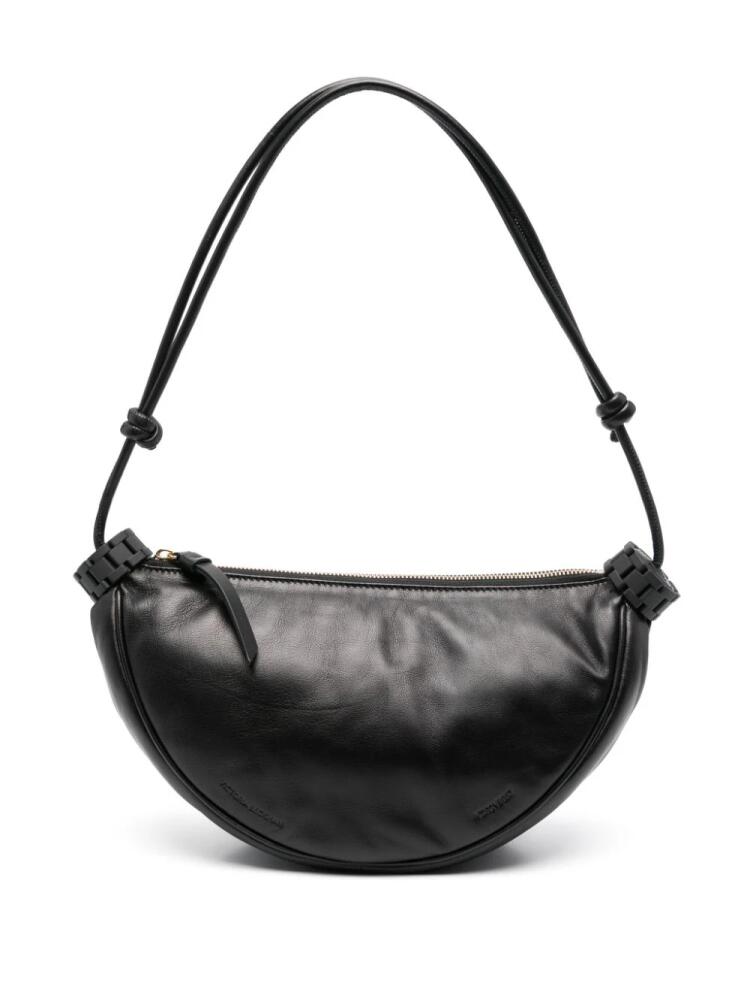 Victoria Beckham logo-debossed shoulder bag - Black Cover