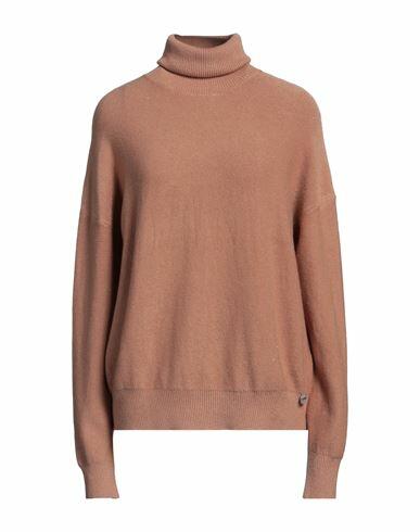 Take-two Woman Turtleneck Pastel pink Viscose, Polyester, Nylon Cover