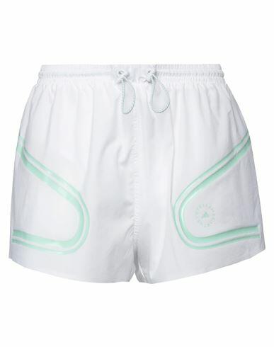 Adidas By Stella Mccartney Woman Shorts & Bermuda Shorts White Recycled polyester Cover