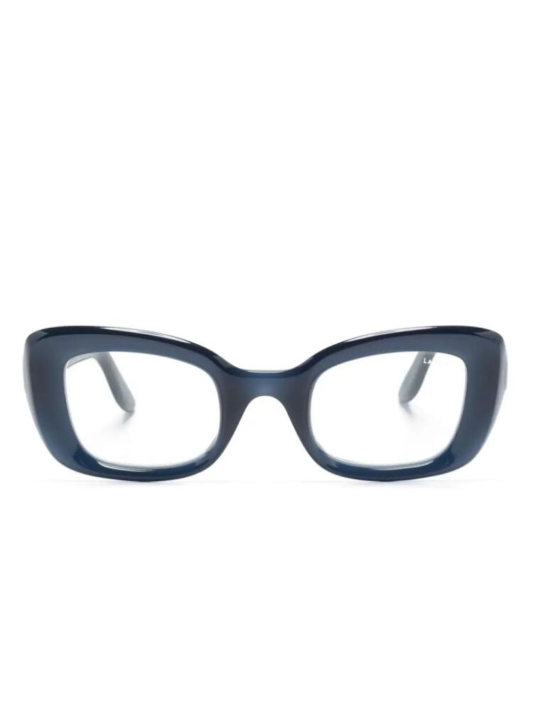 Lapima Olivia square-frame glasses - Blue Cover