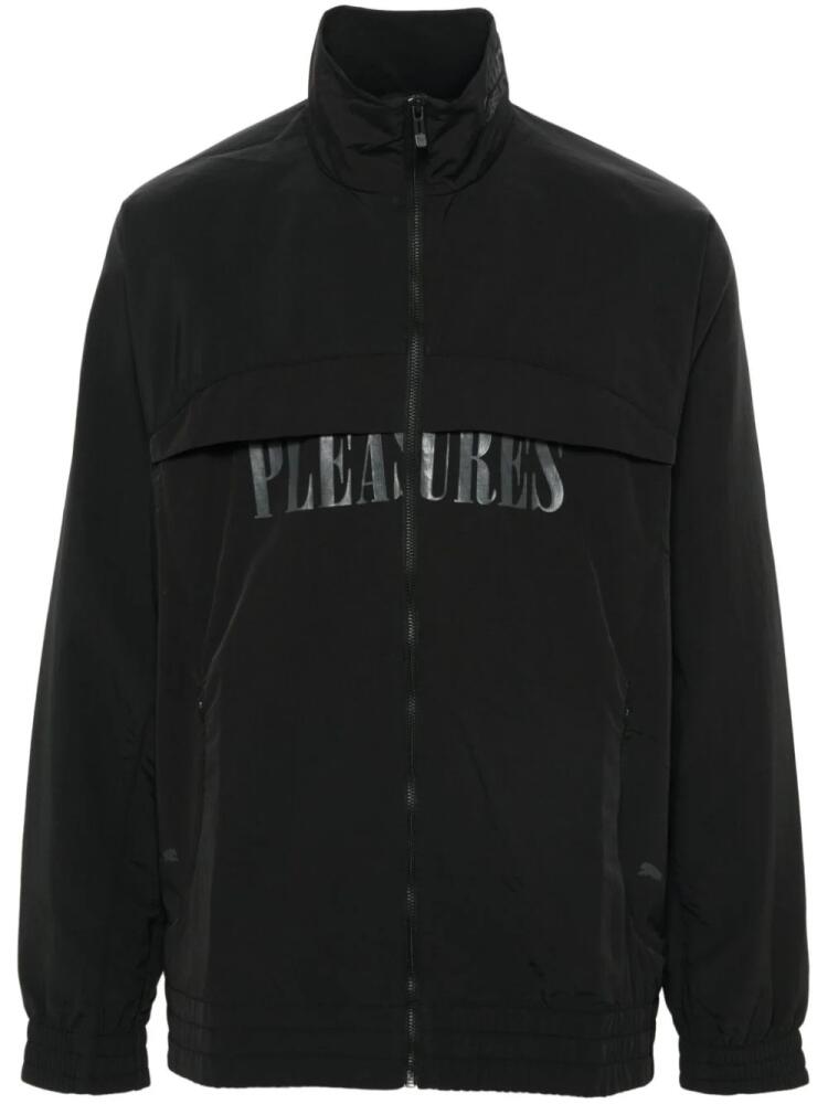 PUMA x Pleasures logo-print lightweight jacket - Black Cover