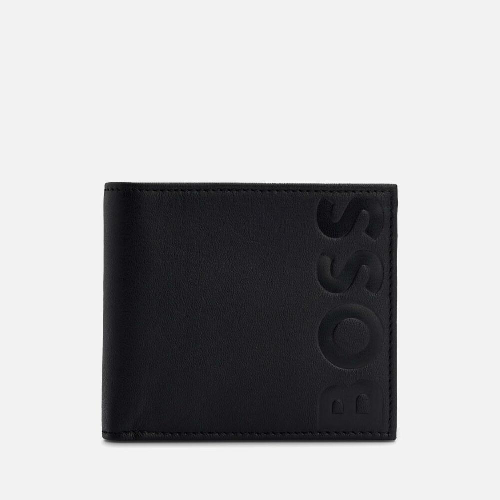 BOSS Black Big Boss Leather Wallet Cover