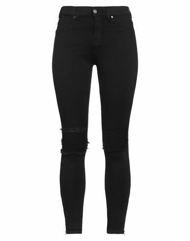 Dr. Denim Woman Jeans Black Cotton, Elastane Cover