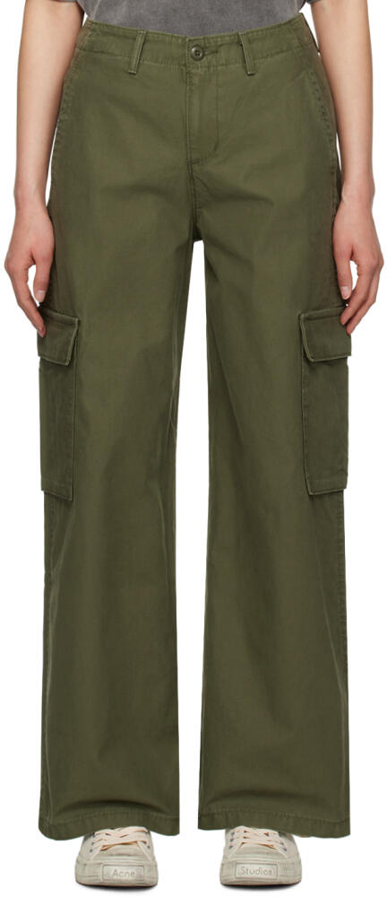 Levi's Khaki Baggy Cargo Pants Cover