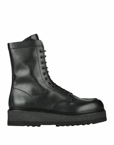 Emporio Armani Man Ankle boots Black Calfskin Cover