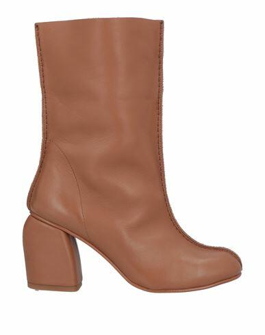 Manufacture D'essai Woman Ankle boots Tan Calfskin Cover