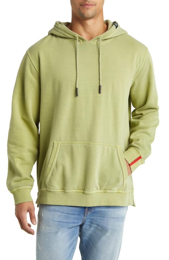 Stone Rose Fleece Hoodie in Sage Cover