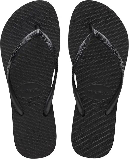 Havaianas Slim Flatform Flip-Flop Sandal (Black) Women's Shoes Cover