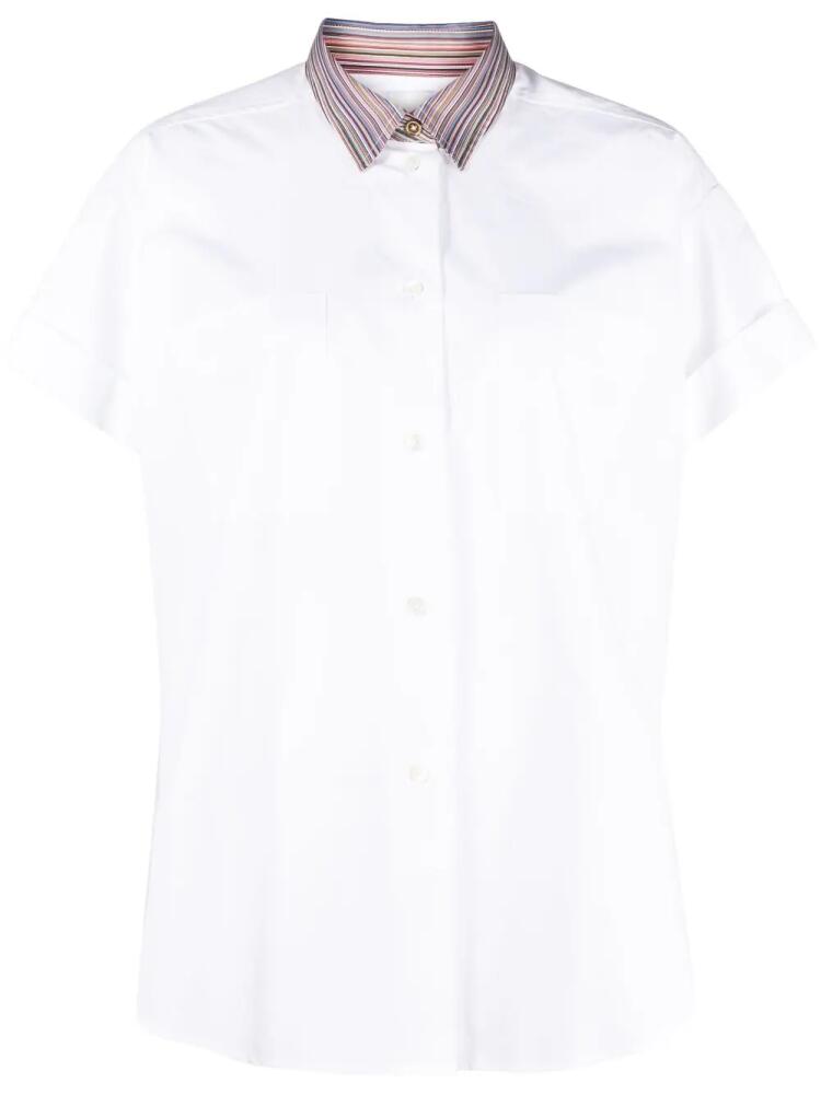 Paul Smith short-sleeve polo shirt - White Cover