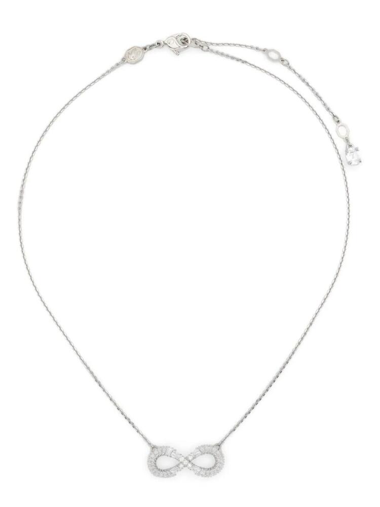 Swarovski infinity-pendant necklace - Silver Cover