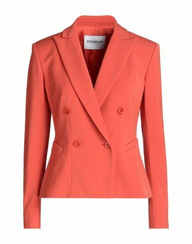 Dondup Woman Blazer Orange Polyamide, Cotton, Elastane Cover