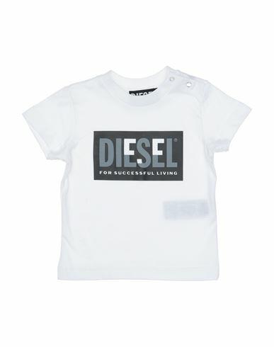 Diesel Newborn T-shirt White Cotton Cover