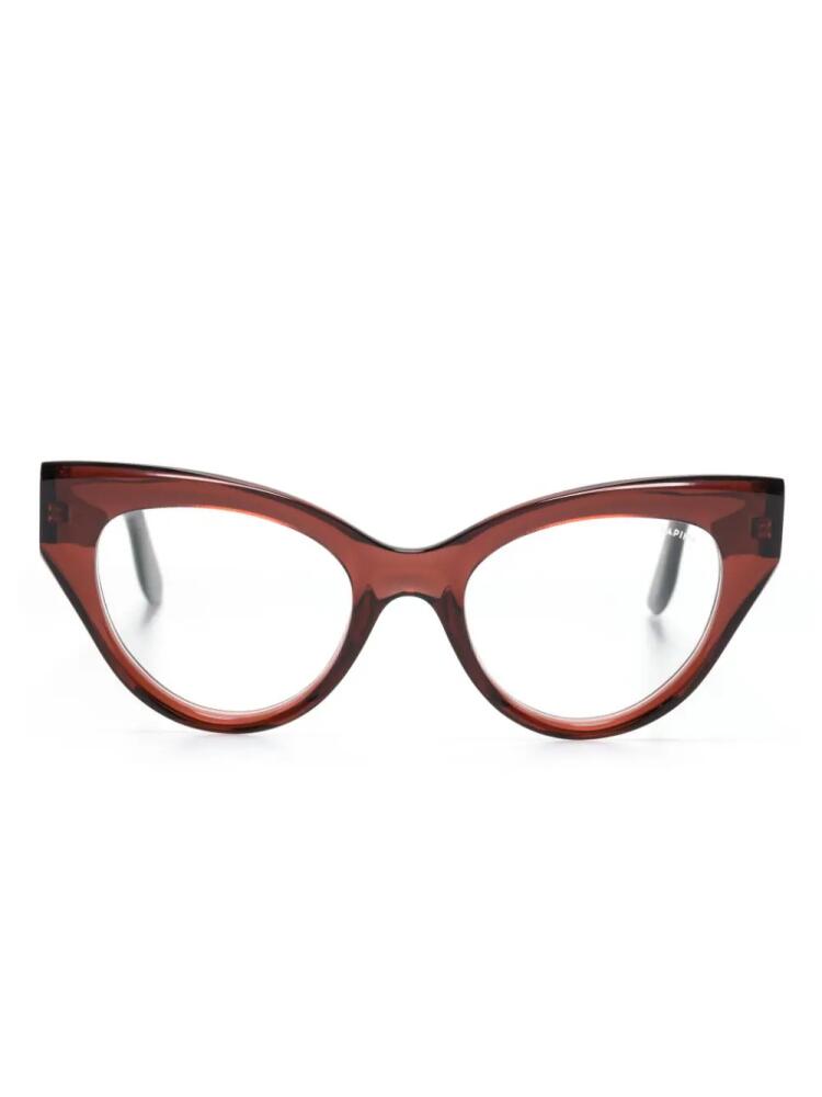 Lapima Violeta cat-eye glasses - Red Cover