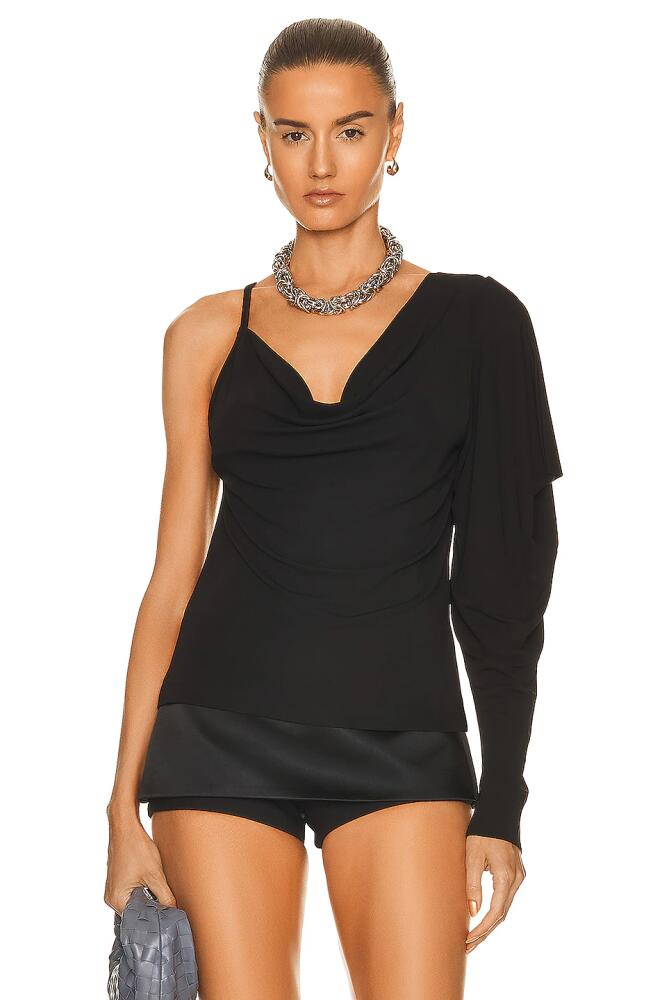 IRO Priscie Top in Black Cover