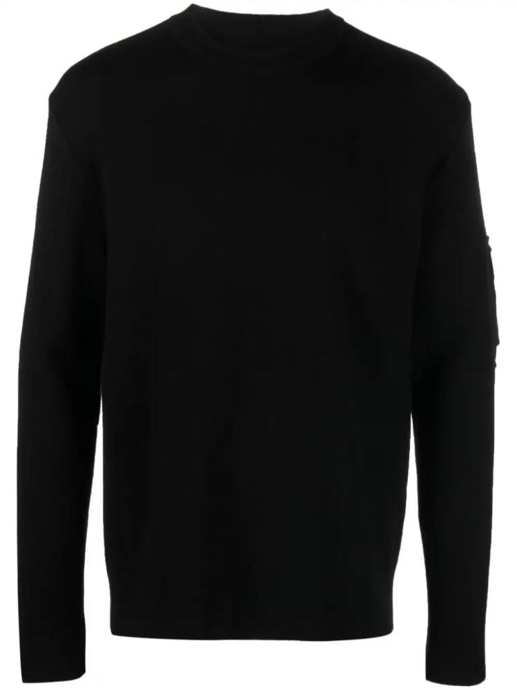 Givenchy pocket-appliqué wool jumper - Black Cover