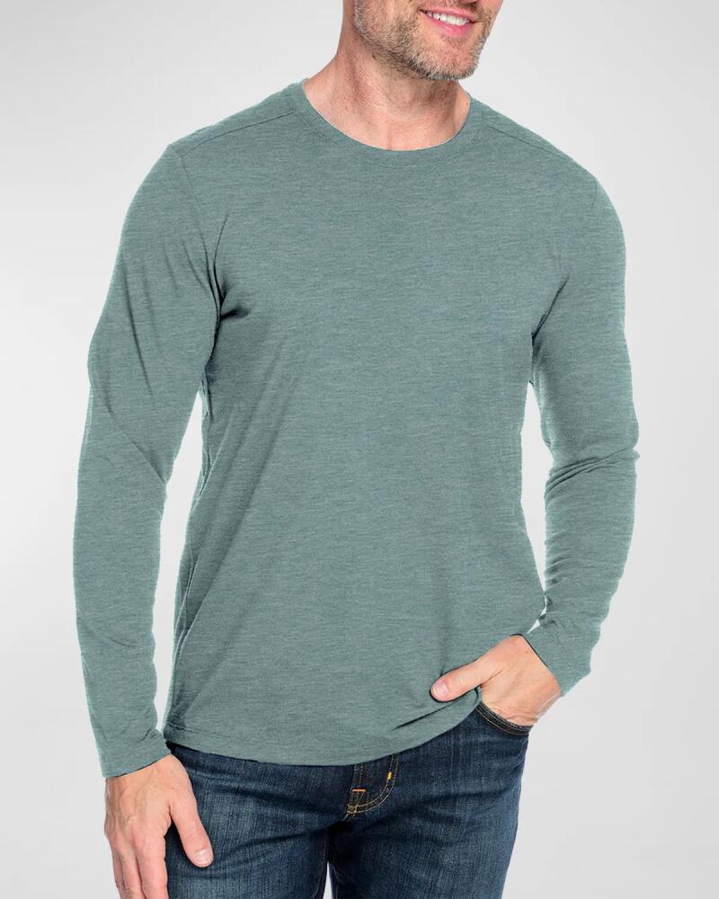 Fisher + Baker Men's Mission Heathered Performance T-Shirt Cover