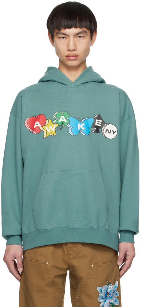 Awake NY Blue Charm Hoodie Cover