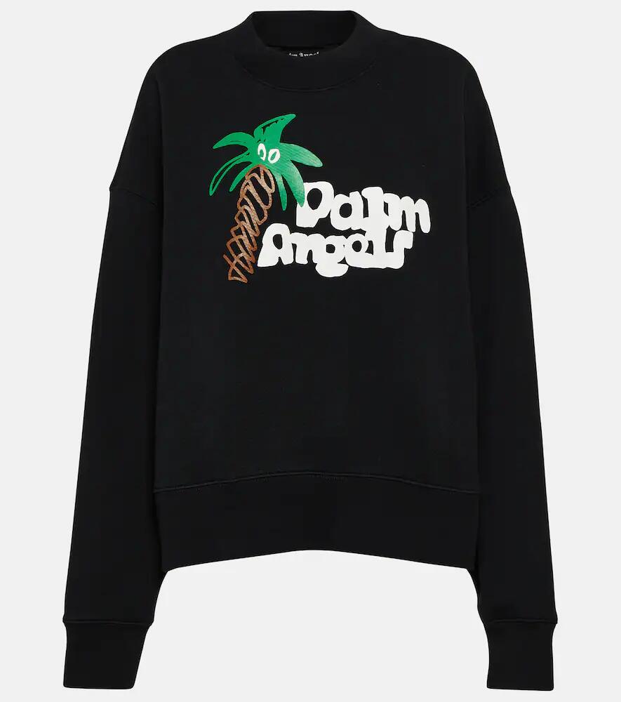 Palm Angels Printed cotton sweatshirt Cover