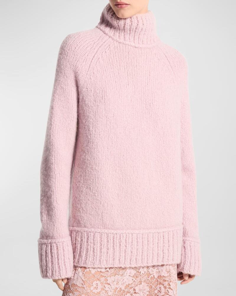 Michael Kors Collection Oversized Turtleneck Cashmere Sweater Cover