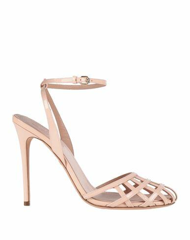 Giambattista Valli Woman Sandals Blush Leather Cover