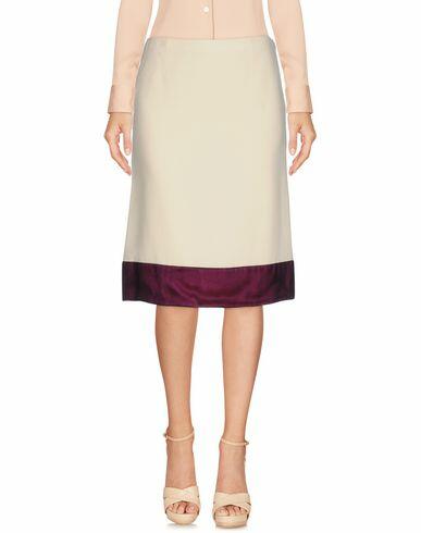 Lanvin Woman Midi skirt Ivory Acetate, Viscose, Polyester, Silk Cover