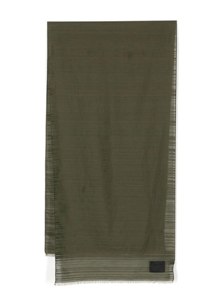 Paul Smith Shadow Stripe scarf - Green Cover