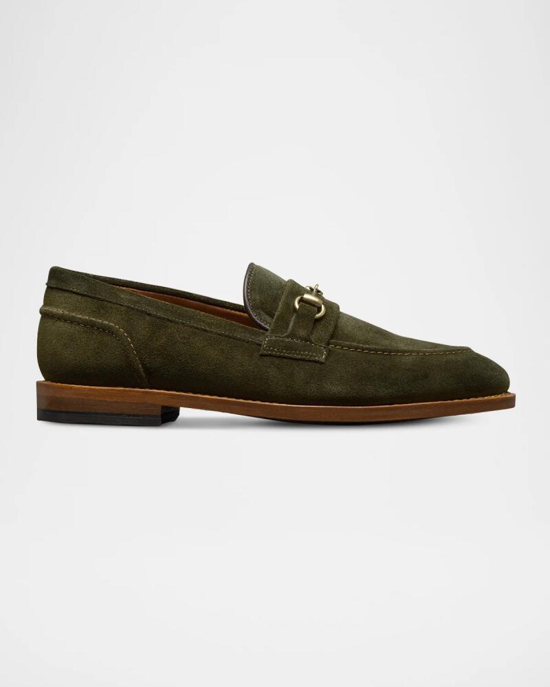 Allen Edmonds Men's Randolph Suede Bit Loafers Cover