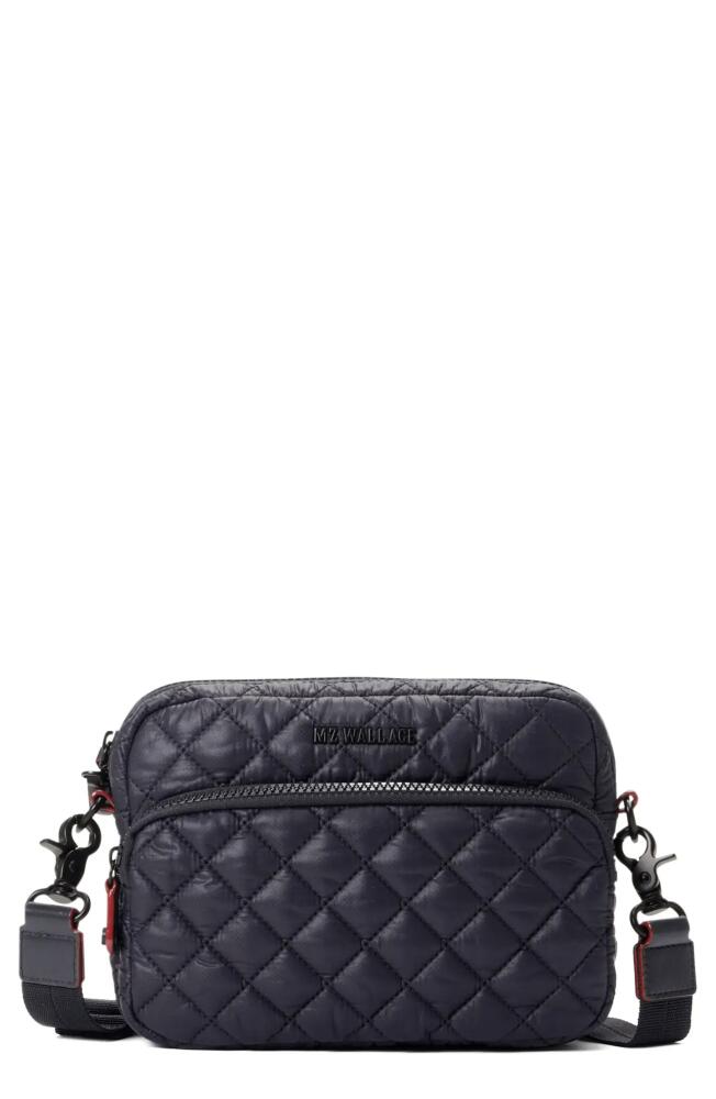 MZ Wallace Small Metro Quilted Nylon Camera Bag in Black Cover