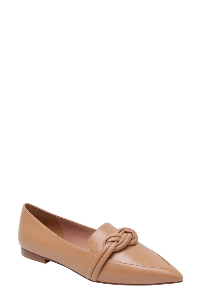 Linea Paolo Marais Pointed Toe Flat in Desert Cover