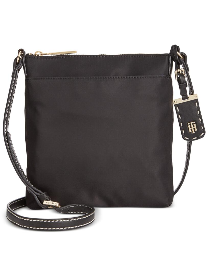 Tommy Hilfiger Julia North South Crossbody - Black/Gold Cover