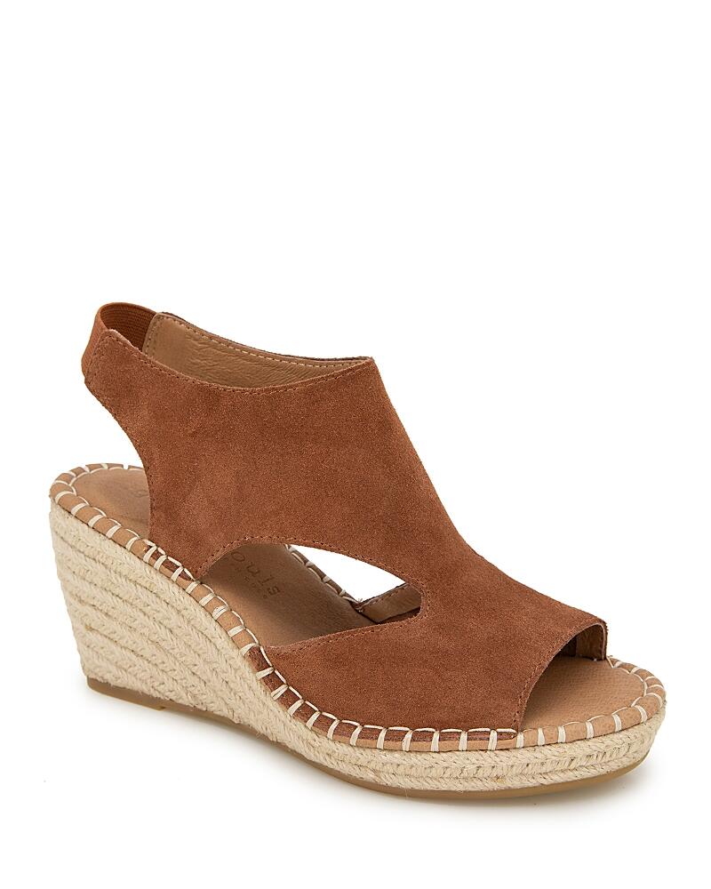 Gentle Souls by Kenneth Cole Women's Cody Slip On Slingback Espadrille Wedge Sandals Cover