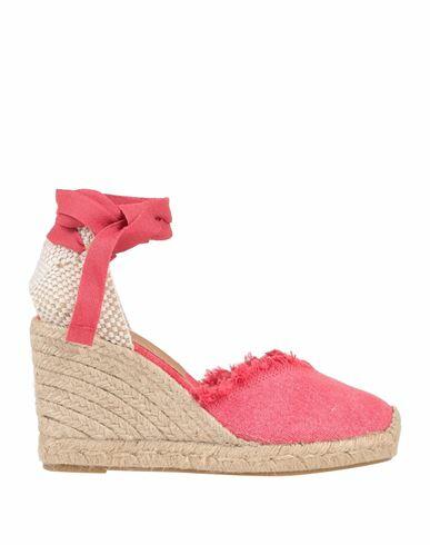 Kanna Woman Espadrilles Coral Textile fibers Cover