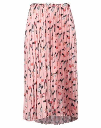 Vicolo Woman Midi skirt Pink Polyester Cover