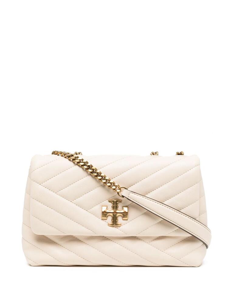 Tory Burch small Kira Chevron Convertible shoulder bag - Neutrals Cover