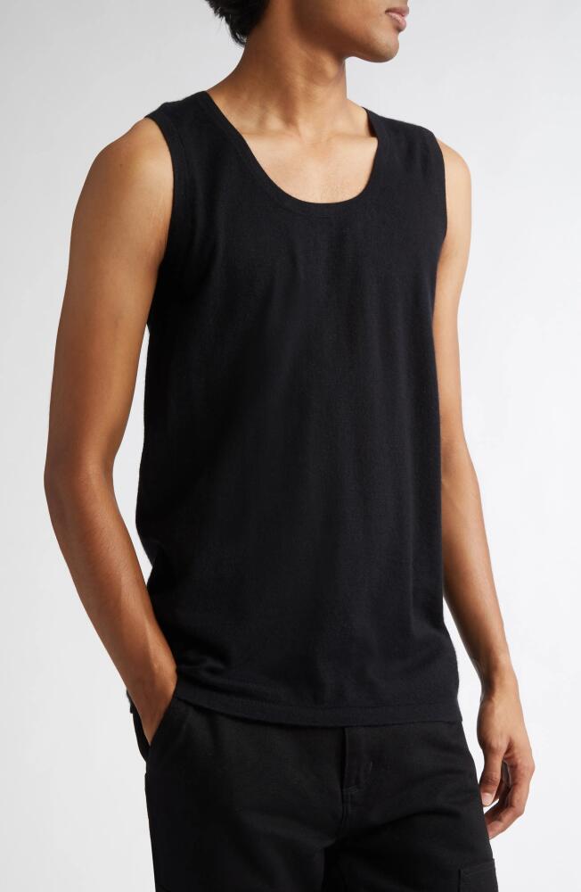 FRENCKENBERGER Cashmere Tank in Black Cover