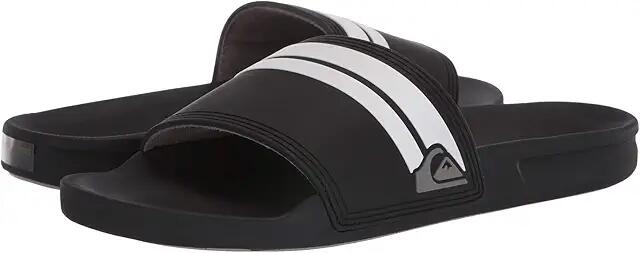 Quiksilver Rivi Slide (Black/Black/White) Men's Slide Shoes Cover