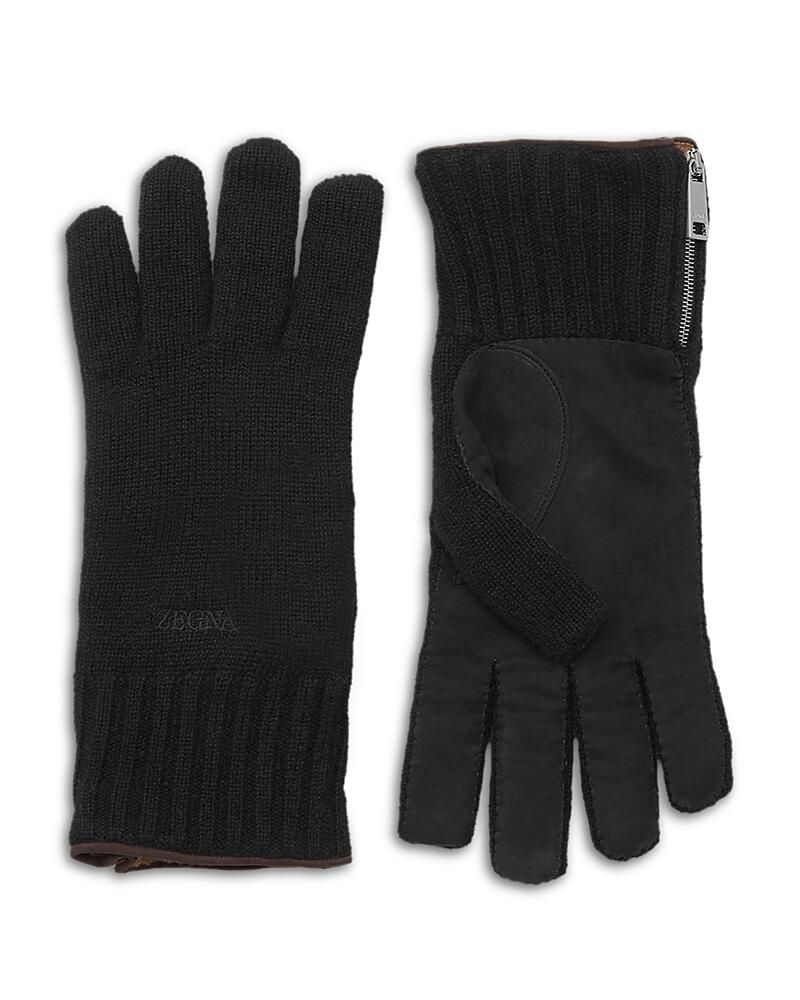 Zegna Knitted Oasi Cashmere Gloves Cover