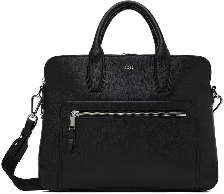 BOSS Black Pebble Grain Briefcase Cover