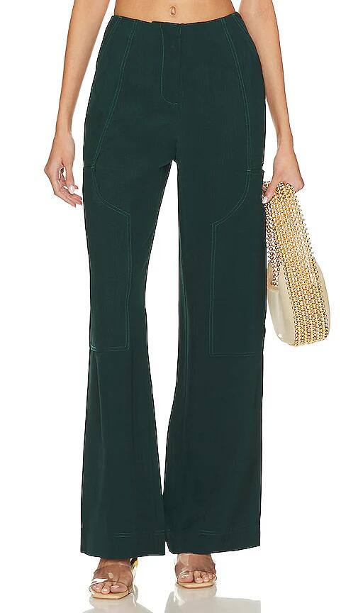 Cult Gaia Anezka Pant in Dark Green Cover