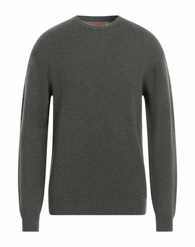 Alanui Man Sweater Military green Cashmere, Wool Cover