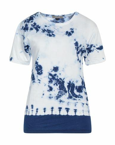 Suzusan Woman T-shirt Blue Cotton Cover