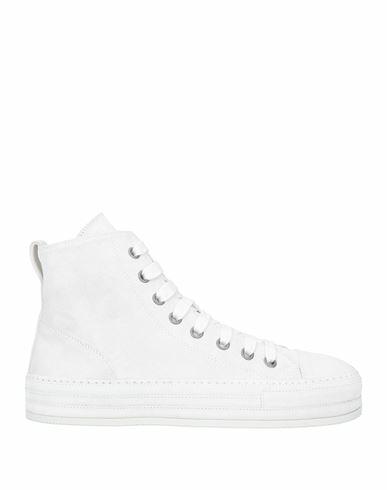 Ann Demeulemeester Woman Sneakers Off white Leather Cover