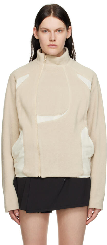 HYEIN SEO Beige Paneled Jacket Cover