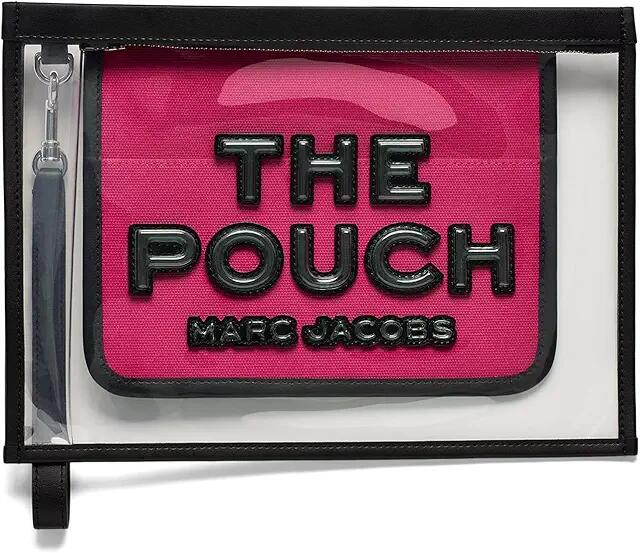 Marc Jacobs The Clear Large Pouch (Black) Cosmetic Case Cover