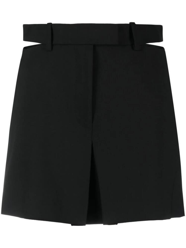 Helmut Lang cut-out mini skirt - Black Cover