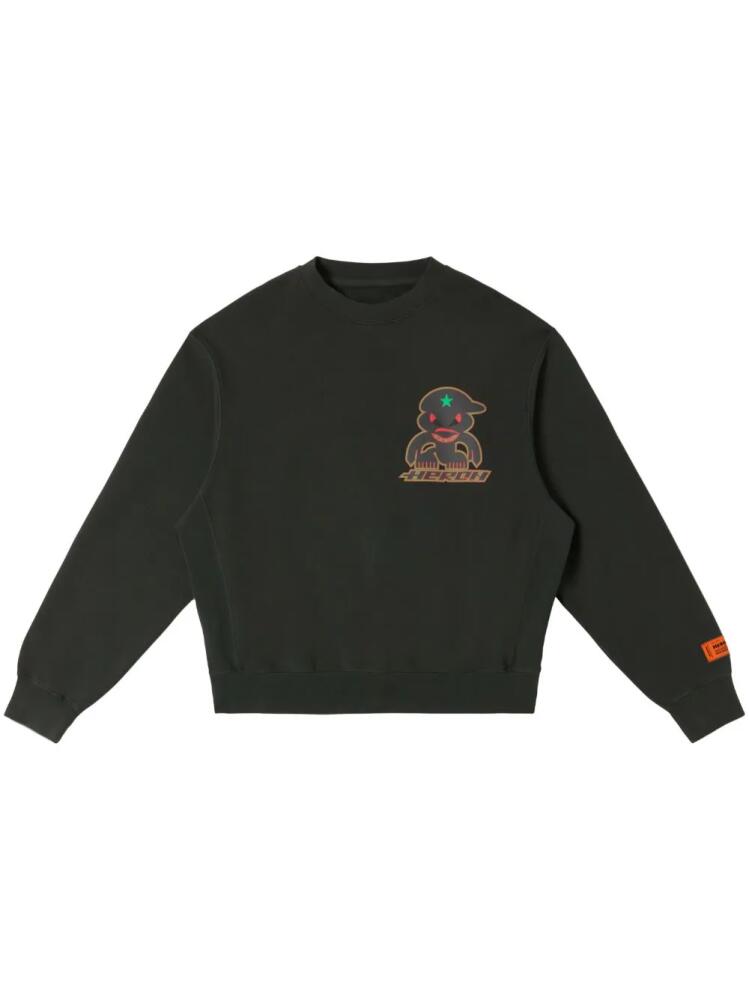 Heron Preston Monster graphic-print sweatshirt - Grey Cover