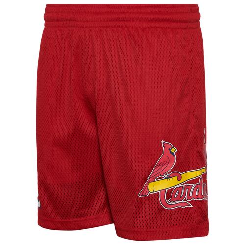 New Era Cardinals 7" Fitted OTC Shorts - Mens Red/Red Cover